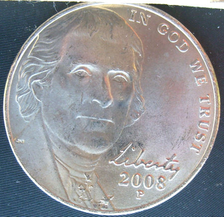 6-Coins-Jefferson-Nickel-2008-P-No-Dw-Designer-Initials